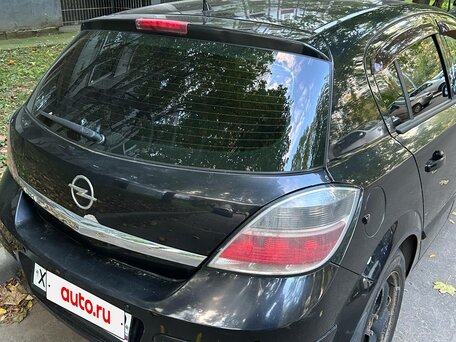 2008 Opel Astra H Рестайлинг, чёрный, 450000 рублей, вид 5
