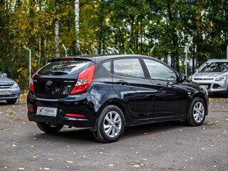 2014 Hyundai Solaris I Рестайлинг, чёрный, 970000 рублей, вид 2