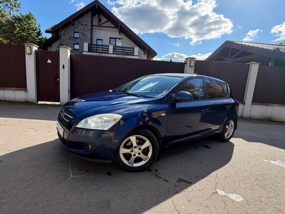 2008 Kia Ceed I, синий, 540000 рублей - вид 5