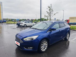 2016 Ford Focus III Рестайлинг, синий, 925000 рублей, вид 1