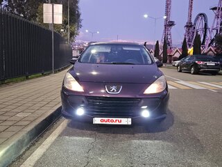 2006 Peugeot 307 I Рестайлинг, фиолетовый, 470000 рублей, вид 2