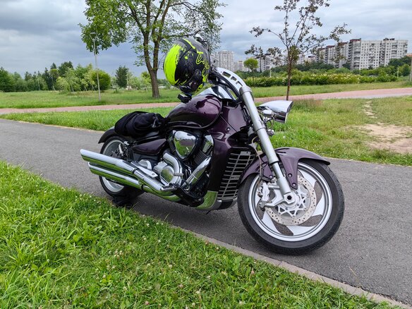 2007 Suzuki Boulevard M109R, фиолетовый, 950000 рублей - вид 13