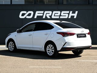 2020 Hyundai Solaris II Рестайлинг, белый, 1299000 рублей, вид 2