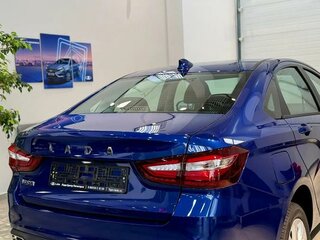 2026 Lada (ВАЗ) Vesta I Рестайлинг (NG), синий, 1805000 рублей, вид 4
