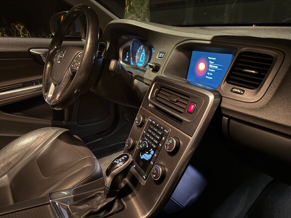 2014 Volvo S60 II Рестайлинг, голубой - вид 16