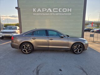 2014 Audi A6 IV (C7), коричневый, 1570000 рублей, вид 4