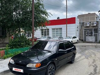 2006 Lada (ВАЗ) 2114, чёрный, 75000 рублей, вид 1