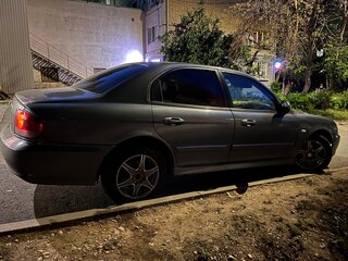2005 Hyundai Sonata IV (EF) Рестайлинг, серый, 229000 рублей, вид 2