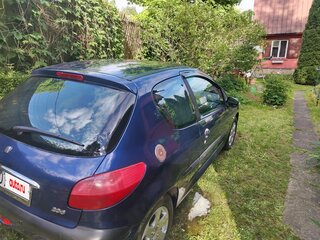 2002 Peugeot 206, синий, 180000 рублей, вид 4