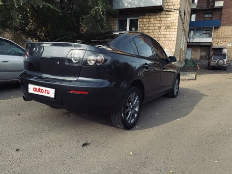 2006 Mazda 3 I (BK) Рестайлинг, чёрный, 400000 рублей, вид 5