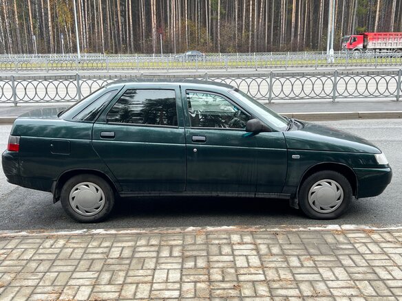 2003 Lada (ВАЗ) 2110, зелёный, 90000 рублей - вид 6
