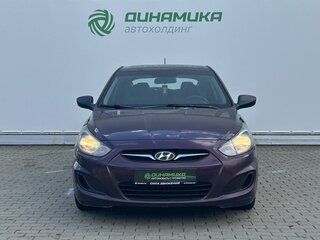 2012 Hyundai Solaris I, фиолетовый, 440000 рублей, вид 2