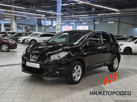 2012 Nissan Qashqai I Рестайлинг, чёрный, 989000 рублей, вид 1