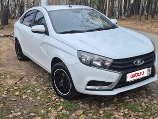 2015 Lada (ВАЗ) Vesta I, белый, 690000 рублей, вид 1
