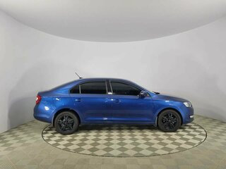 2018 Skoda Rapid I Рестайлинг, синий, 1030000 рублей, вид 4