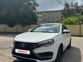 2023 Lada (ВАЗ) Vesta I Рестайлинг (NG), белый, 1250000 рублей, вид 1