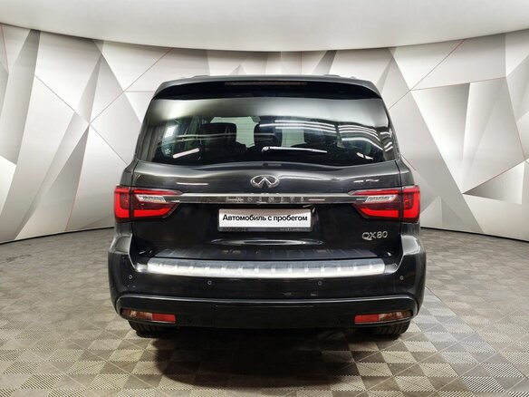 2018 Infiniti QX80 I Рестайлинг 2, чёрный, 3300000 рублей - вид 7