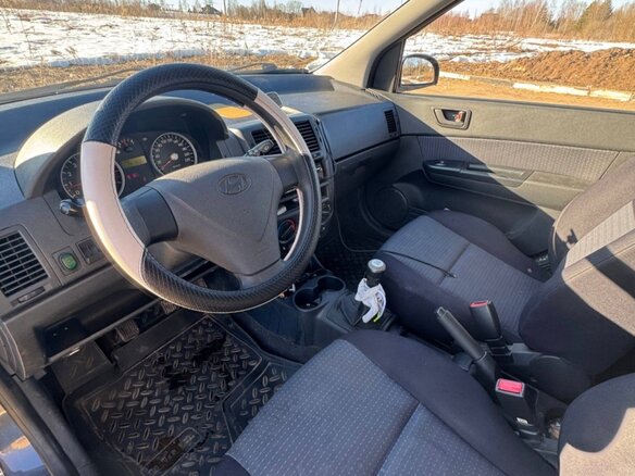 2008 Hyundai Getz I Рестайлинг, серый, 450000 рублей - вид 4