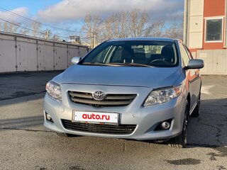 2007 Toyota Corolla X (E140, E150), голубой, 815000 рублей, вид 2