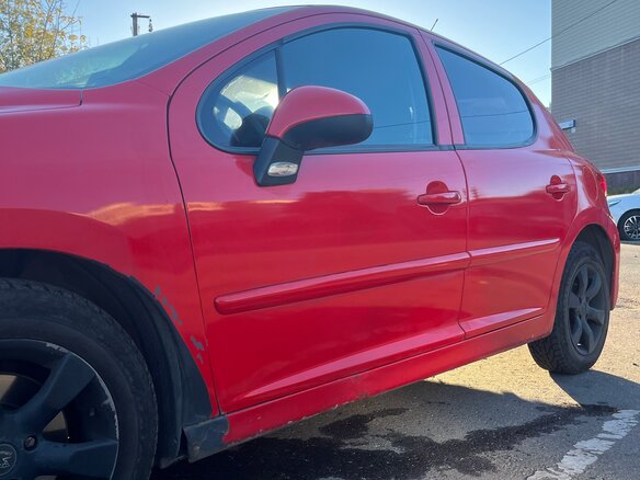 2007 Peugeot 207 I, красный, 270000 рублей - вид 9
