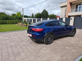2017 Mercedes-Benz GLC Coupe 300 I (C253), синий, 3900000 рублей, вид 5