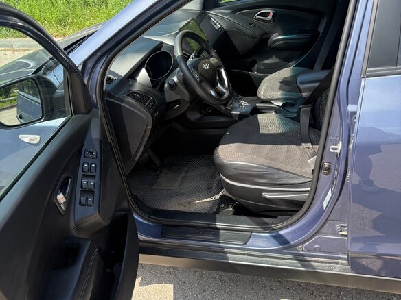 2014 Hyundai ix35 I Рестайлинг, синий, 1180000 рублей - вид 9