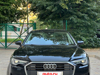 2021 Audi A6 45 TFSI V (C8), чёрный, 4450000 рублей, вид 2