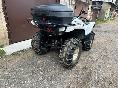 2010 Yamaha Grizzly 700, белый, 700000 рублей, вид 2