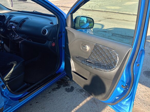 2008 Nissan Note I, синий, 570000 рублей - вид 6