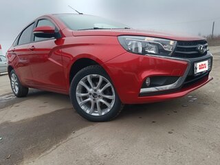 2020 Lada (ВАЗ) Vesta I, красный, 1150000 рублей, вид 2