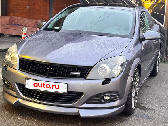 2007 Opel Astra GTC H Рестайлинг, серый, 630000 рублей