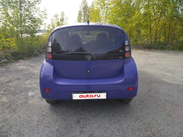 2002 Toyota WiLL Cypha, синий - вид 8