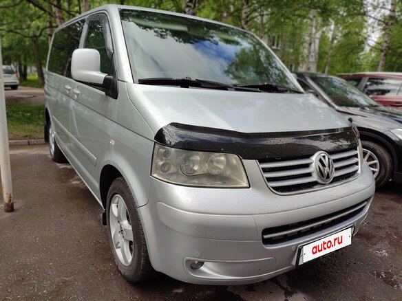 2004 Volkswagen Multivan T5, серебристый, 1250000 рублей