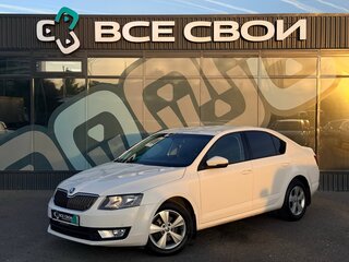 2013 Skoda Octavia III (A7), белый, 1096000 рублей, вид 1