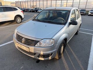2014 Renault Logan I Рестайлинг, серый, 550000 рублей, вид 1