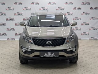 2014 Kia Sportage III Рестайлинг, бежевый, 1349000 рублей, вид 2