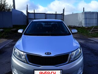 2012 Kia Rio 4-speed III, серебристый, 540000 рублей, вид 4