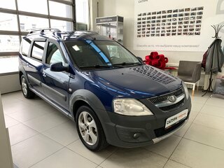 2018 Lada (ВАЗ) Largus Cross I, синий, 650000 рублей, вид 3