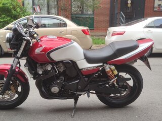 2003 Honda CB 400 Super Four, красный, 360000 рублей, вид 5