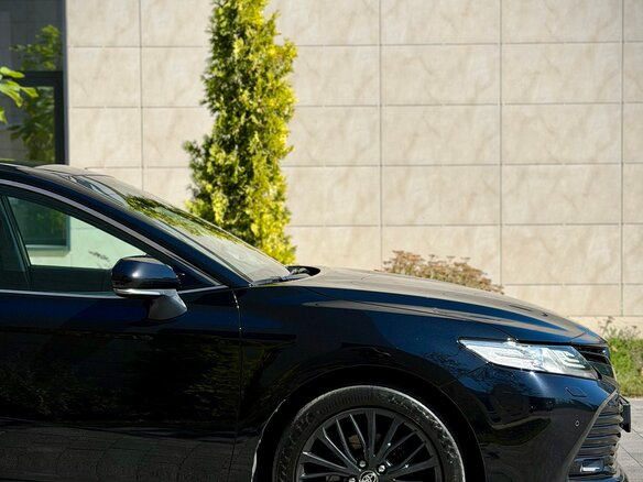 2019 Toyota Camry VIII (XV70), чёрный - вид 11