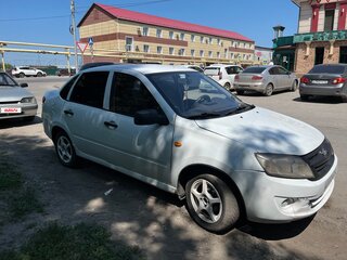 2014 Lada (ВАЗ) Granta I, белый, 170000 рублей, вид 2
