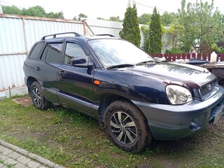 2004 Hyundai Santa Fe I, синий, 530000 рублей, вид 1
