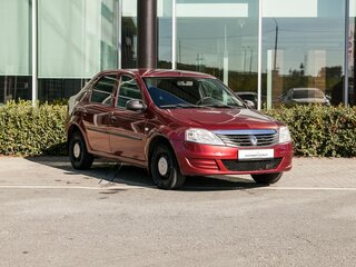 2011 Renault Logan I Рестайлинг, красный, 350000 рублей, вид 5