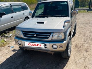 2004 Mitsubishi Pajero Mini II, серый, 490000 рублей, вид 2