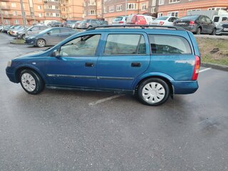 2002 Opel Astra F, синий, 275000 рублей, вид 2
