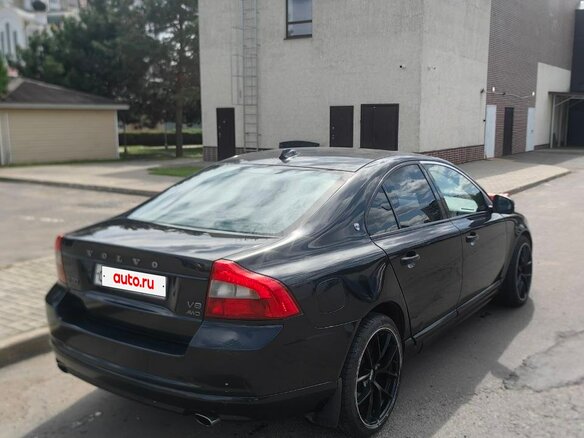 2008 Volvo S80 II, чёрный - вид 2