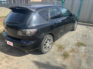 2006 Mazda 3 I (BK) Рестайлинг, чёрный, 255000 рублей, вид 2