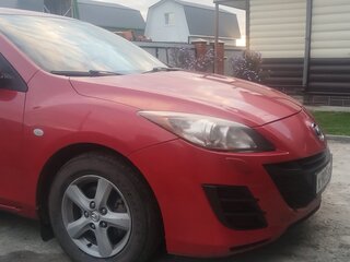 2009 Mazda 3 II (BL), красный, 800000 рублей, вид 3