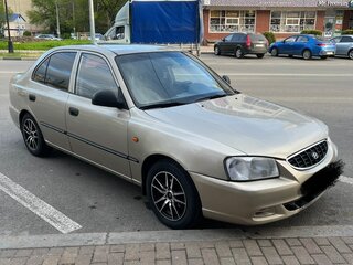 2004 Hyundai Accent ТагАЗ II, бежевый, 270000 рублей, вид 2