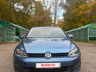 2013 Volkswagen Golf VII, синий, 1250000 рублей, вид 2